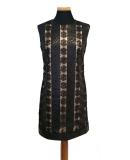 Anna B abito nero P front